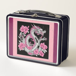 Box Boîte à lunch Dragon Fleur