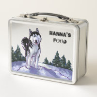 Boîte à lunch du protecteur de chien Husky