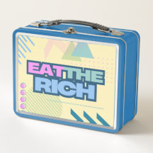 Boîte à lunch Eat the Rich 90s Vibe
