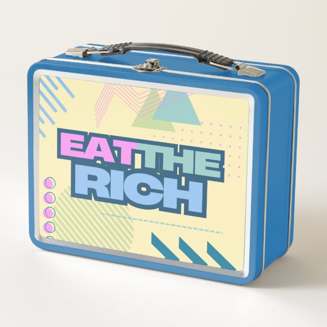 Box Boîte à lunch Eat the Rich 90s Vibe (Devant)