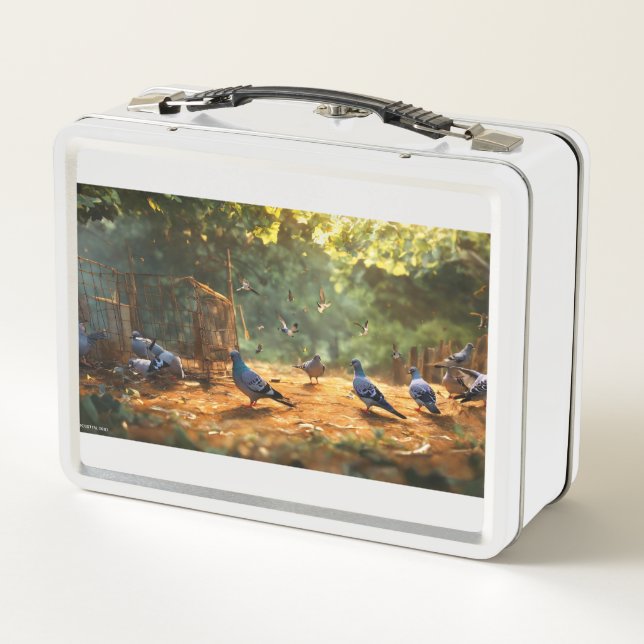 Box Boîte à lunch en métal (Dos)