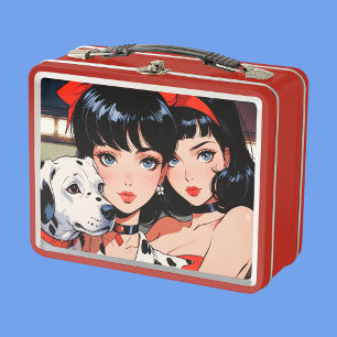 Box Boîte à lunch en métal/boîte cosmétique