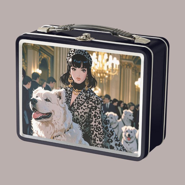 Box Boîte à lunch en métal/boîte cosmétique (Créateur téléchargé)