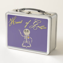 Boîte à lunch en métal Cœur d'or