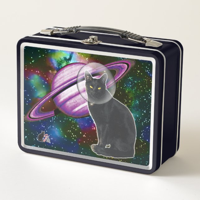 Box Boîte à lunch en métal Cosmo Space-Cat (Devant)