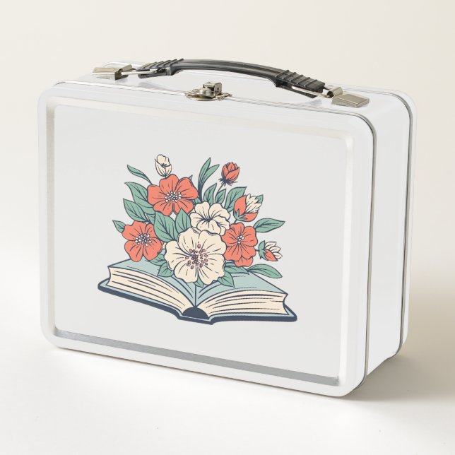 Box Boîte à lunch en métal de livre (Devant)