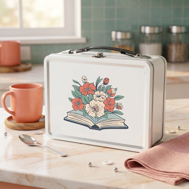 Box Boîte à lunch en métal de livre (Créateur téléchargé)