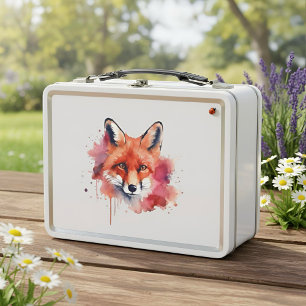 Box Boîte à lunch en métal Fox