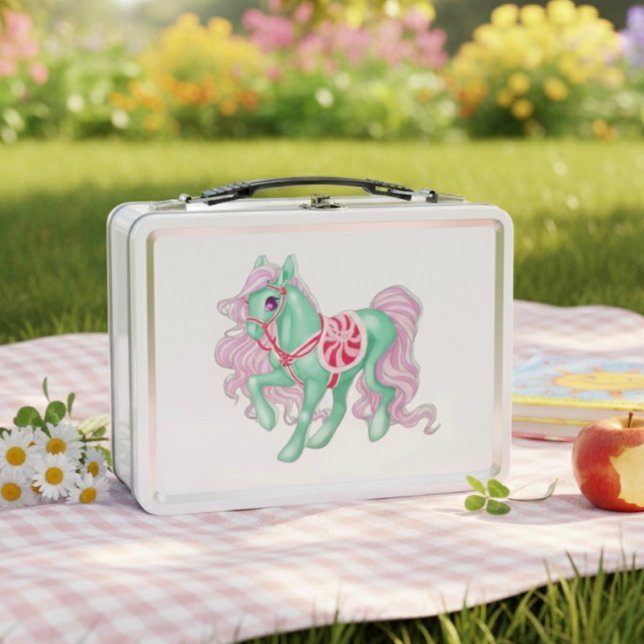 Box Boîte à lunch en métal ponctué (Créateur téléchargé)