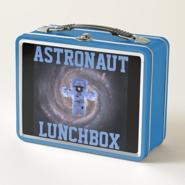 Box Boîte à lunch en métal pour astronaute (Devant)