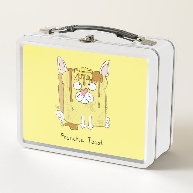 Box Boîte à lunch Frenchie Toast Bouledogue Français (Devant)