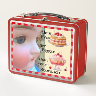 Box Boîte à lunch 'Les yeux plus gros que le ventre'