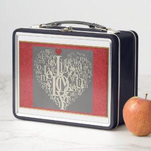 Box Boîte à lunch Love