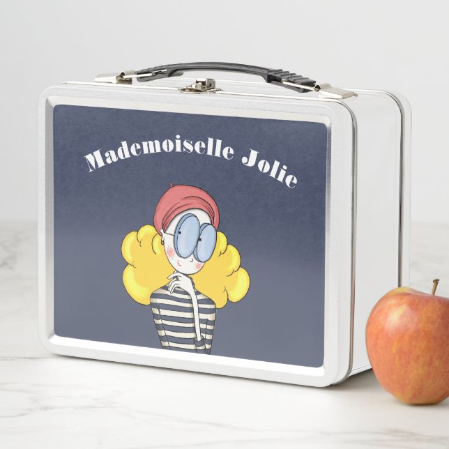 Box Boîte à lunch Mademoiselle Jolie (En situation)