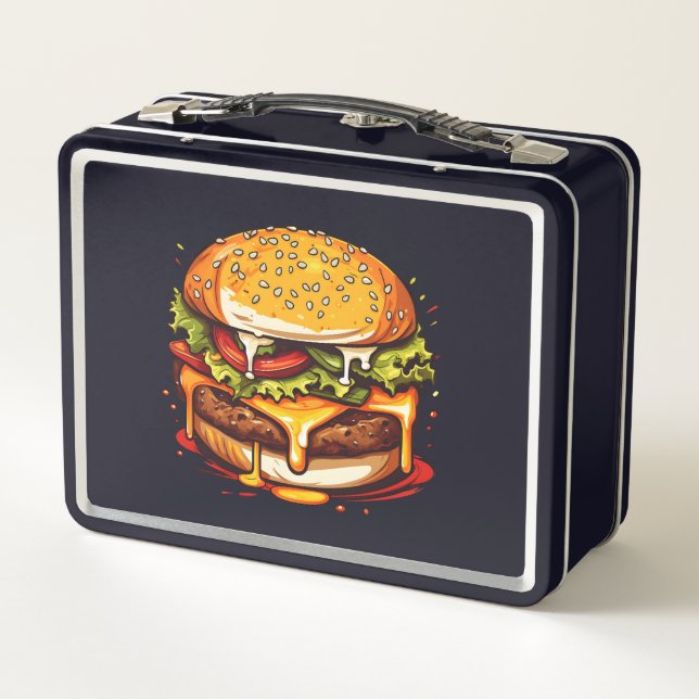 Box Boîte à lunch métallique (Dos)