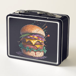 Box Boîte à lunch métallique