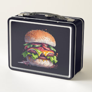 Box Boîte à lunch métallique