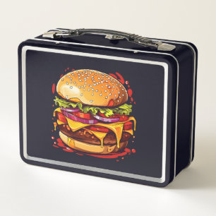 Box Boîte à lunch métallique