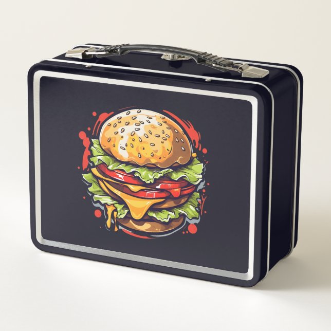 Box Boîte à lunch métallique (Dos)