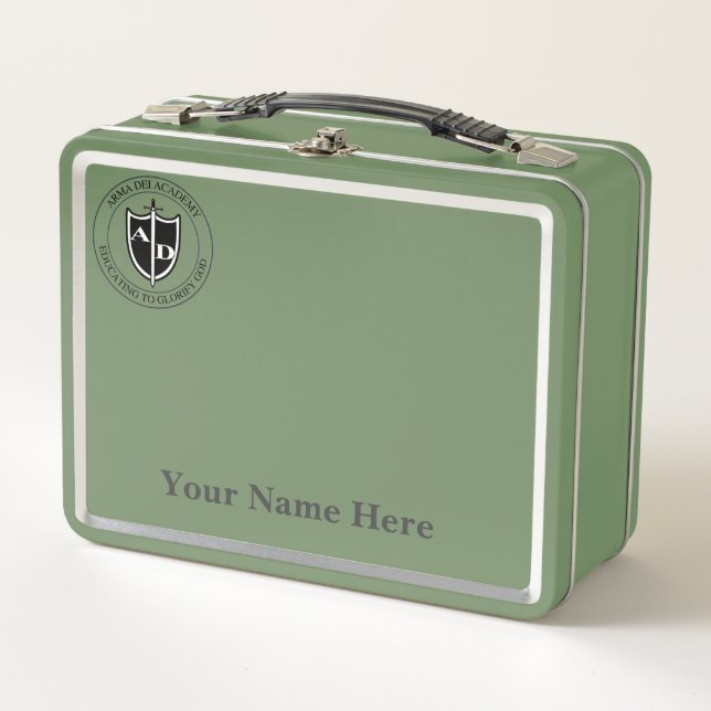 Box Boîte à lunch métallique (Devant)