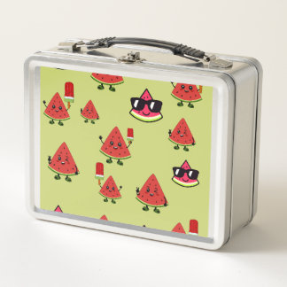 Box Boîte à lunch métallique pour enfants avec motif d