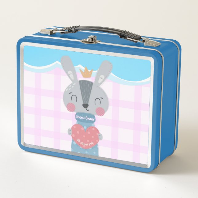 Box Boîte à lunch métallique Queen Bunny  (Devant)