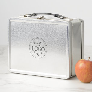 Box Boîte à lunch moderne en inoxydable avec logo