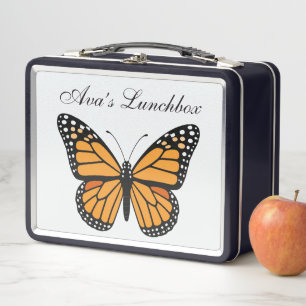 Box Boîte à lunch papillon personnalisée