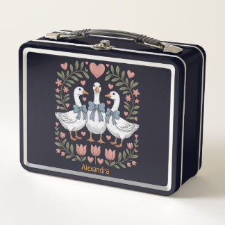 Box Boîte à lunch personnalisée avec nom pour la nourr