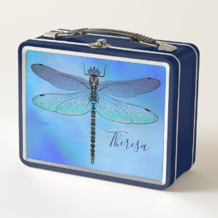Box Boîte à lunch personnalisée Dragonfly Navy