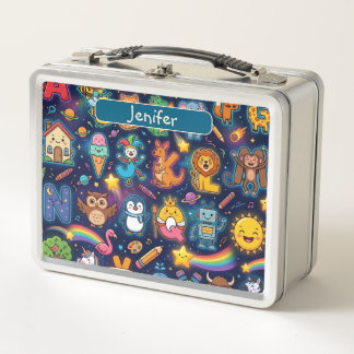 Box Boîte à lunch personnalisée pour enfants Alphaland