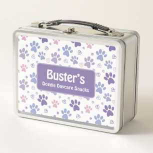 Box Boîte à lunch personnalisée pour garderie canine 