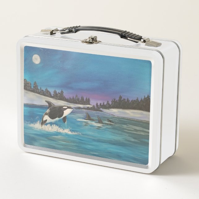 Box Boîte à lunch pour la famille arctique (Devant)