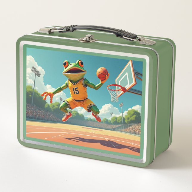 Box Boîte à lunch pour la grenouille de basket (Devant)