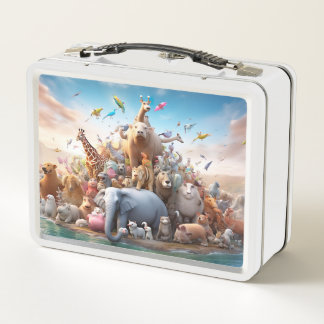Box Boîte à lunch pour les animaux mystiques