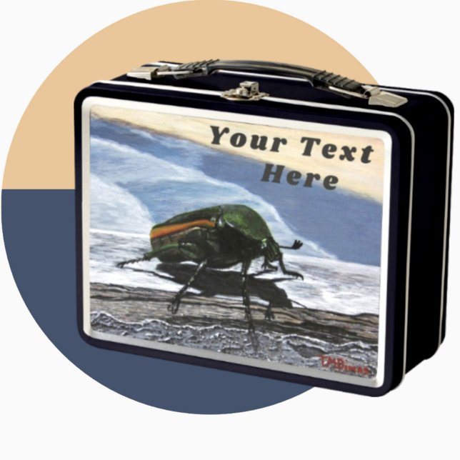 Box Boîte à lunch pour les insectes - Personnalisation (Beetle Bug Lunch Box)