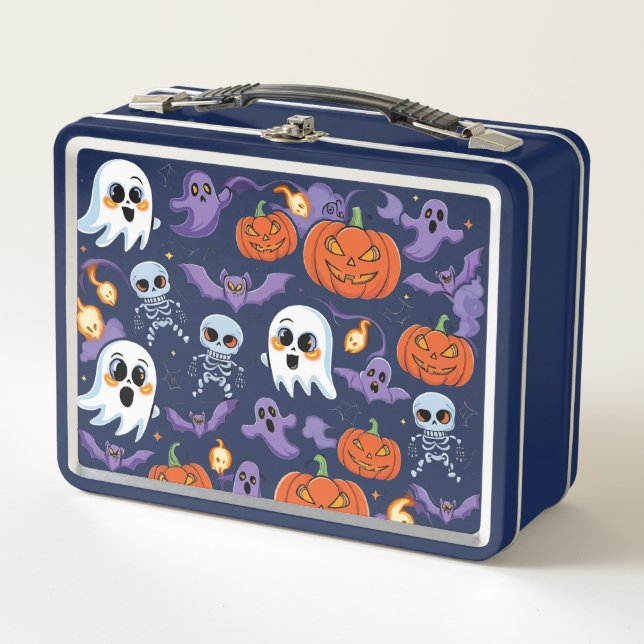 Box Boîte à lunch pour l'Halloween pour enfants (Devant)