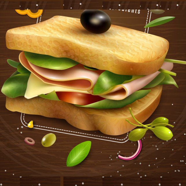 Box Boîte à lunch pour sandwich (A white metal lunchbox with a black handle and a latch is displayed against a plain white background)