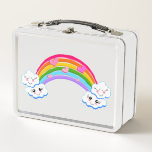 Box Boîte à lunch Rainbow Clouds