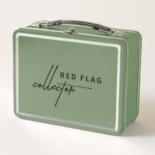 Box Boîte à lunch "Red Flag Collector"