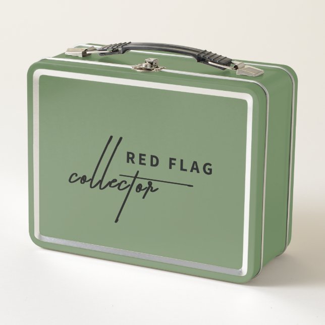 Box Boîte à lunch "Red Flag Collector" (Devant)