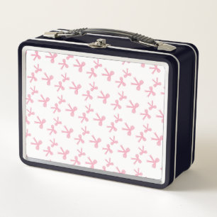 Box Boîte à lunch Rêves de Nœud Rose Nœud Rose Coque