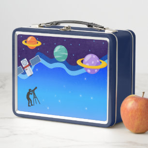 Box Boîte à lunch spatiale mignonne pour enfants