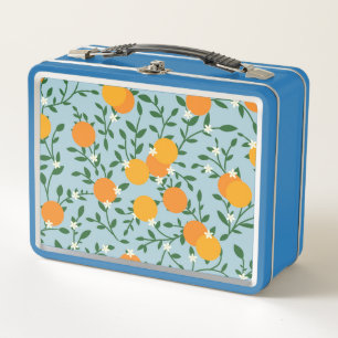 Box Boîte à lunch Valencia Oranges Metal
