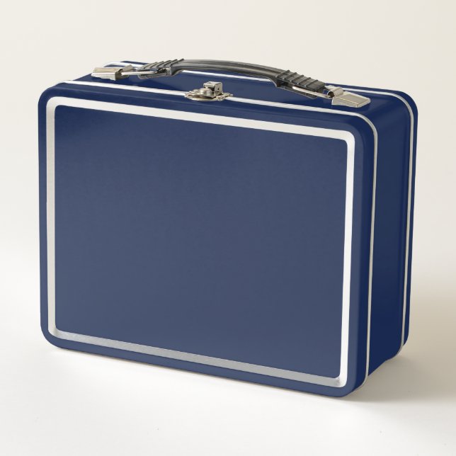 Box Boîtes à lunch bleues | Style Bento étanche et dur (Devant)