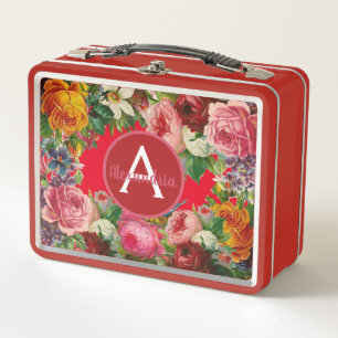 Box Boîtes à lunch Vintage Retro - Boîte à lunch Rose