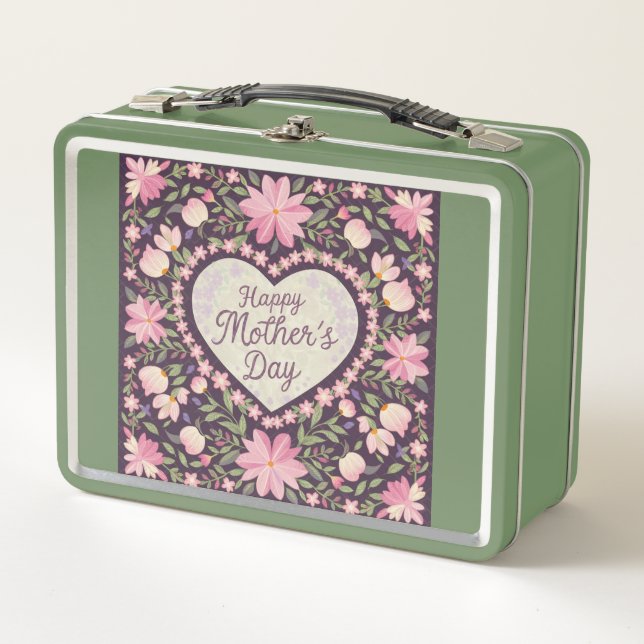 Box Cadeau de la fête des mères Boîte à lunch (Devant)