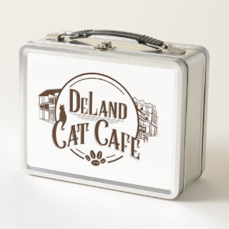 Box Café DeLand Cat Boîte à lunch