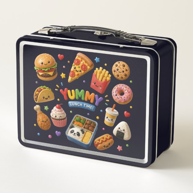 Box Conception de boîte à lunch 3D mignonne pour enfan (Dos)