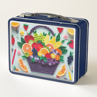 Box Conception de boîte à lunch en panier de fruits vi